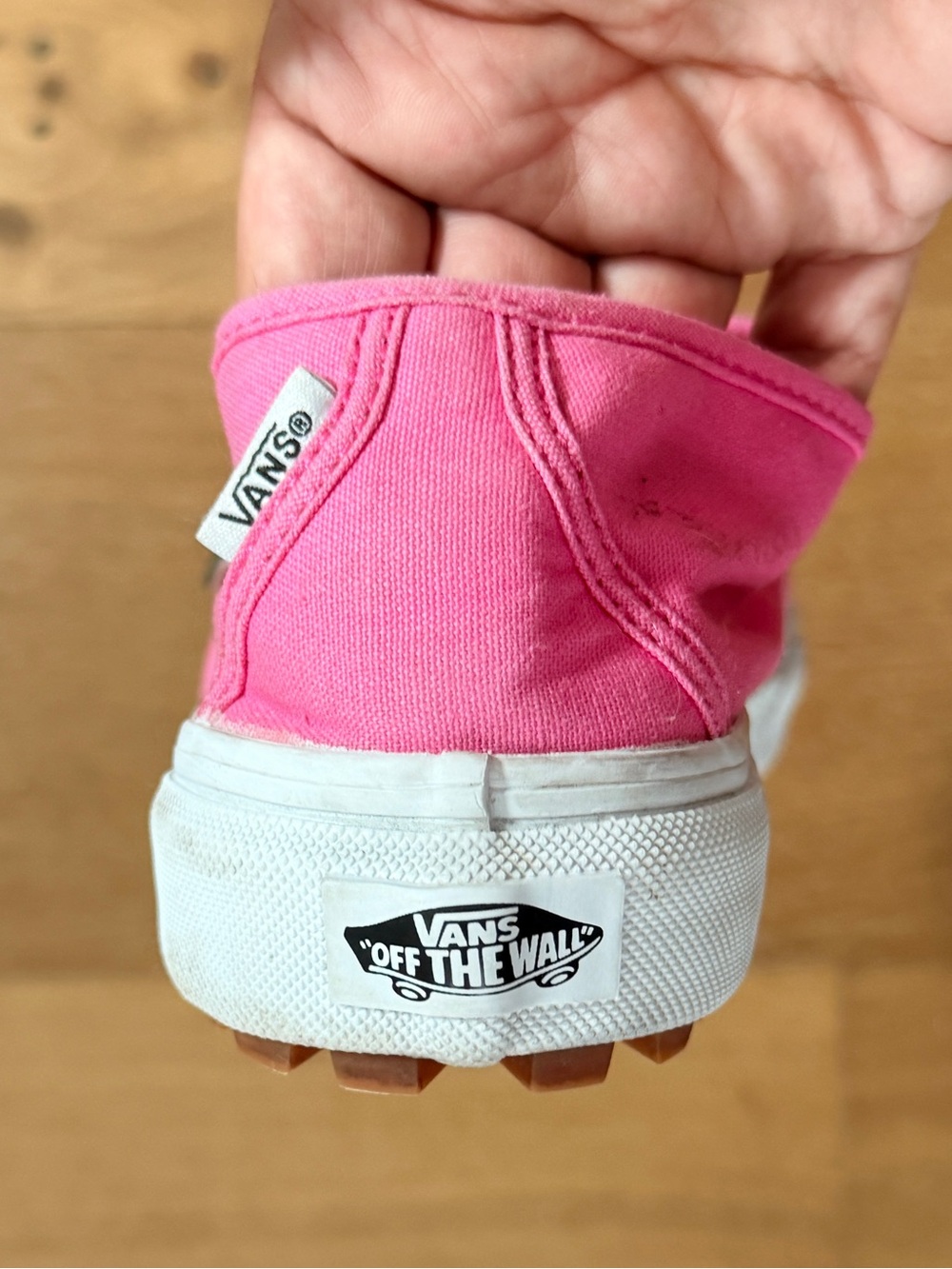 Vans Style 93 Mary Jane Hot Pink Canvas T-Strap Buckle Sneaker Women's 11 (est!) - Picture 7 of 10